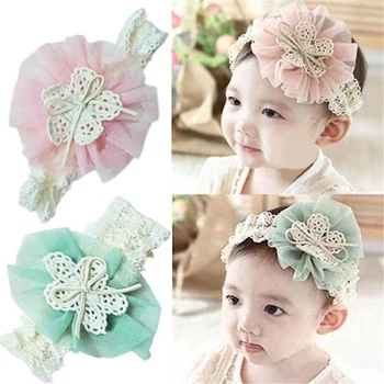 

New 1Pc Newborn Baby Girls Toddler Kids Flower Crown Headband Hairband Photography Prop Baby Gift Children hair accessories
