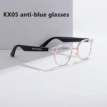

KX Bluetooth 5.0 Sunglasses Outdoor Smart Bluetooth Glasses Wireless Sport Headset With Microphone Anti-Blue glasses