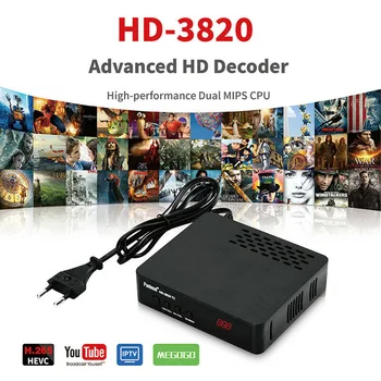 

DVB T2 Wifi Set Top Box Support HD 1080P Streaming Media Player TV Box with Remote Control