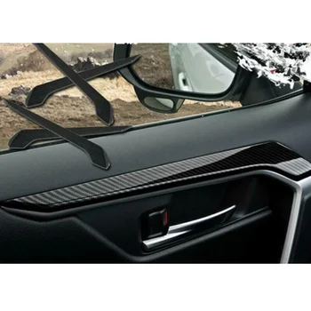 

Car Door Panel Trim Auto 4Pcs Interior Plastic For Toyota Rav4 2019-2020 Parts