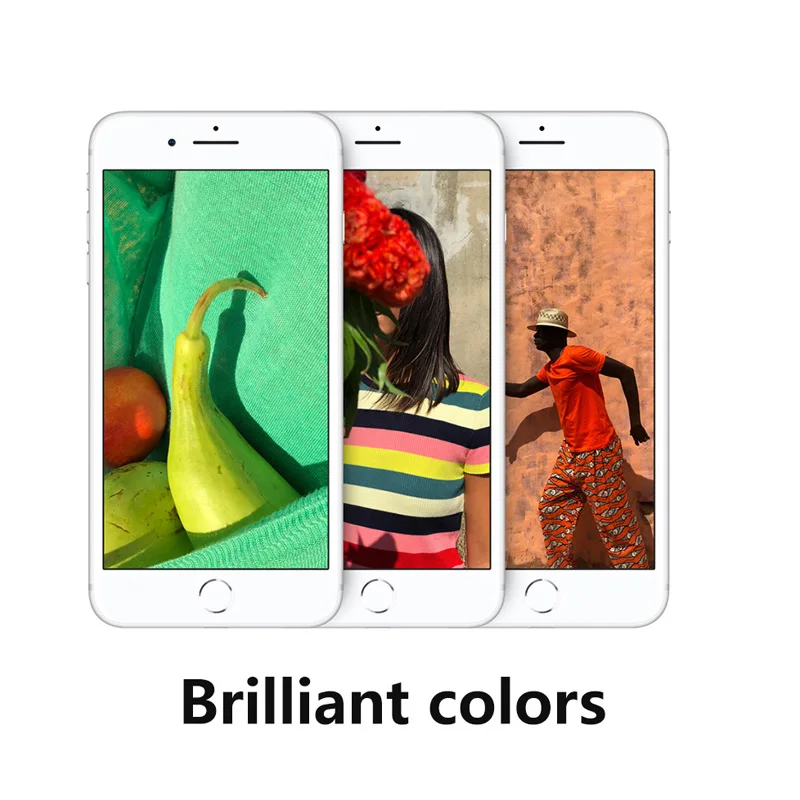 Apple iPhone 8 Plus Original Unlocked Smartphone Fingerprint IOS Used64/256GB ROM 4G LTE 5.5''Rear dual cameras Touch ID Phone