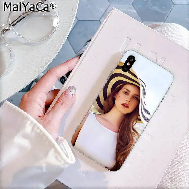 MaiYaCa Сексуальная Певица модель Лана Дель Рей Мона Лиза DIY красивый чехол для телефона для Apple iphone 11 pro 8 7 66S Plus X XS MAX 5S SE XR