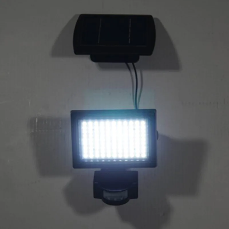 99LED датчик человека Солнечный свет Сплит умный датчик огни Открытый водонепроницаемый садовый свет