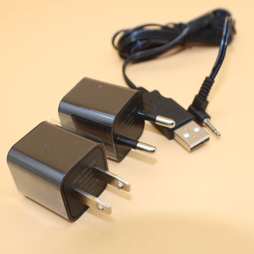 2.5 Male Power Supply Cable Charger Adapter US/EU Plug Permanent Makeup
