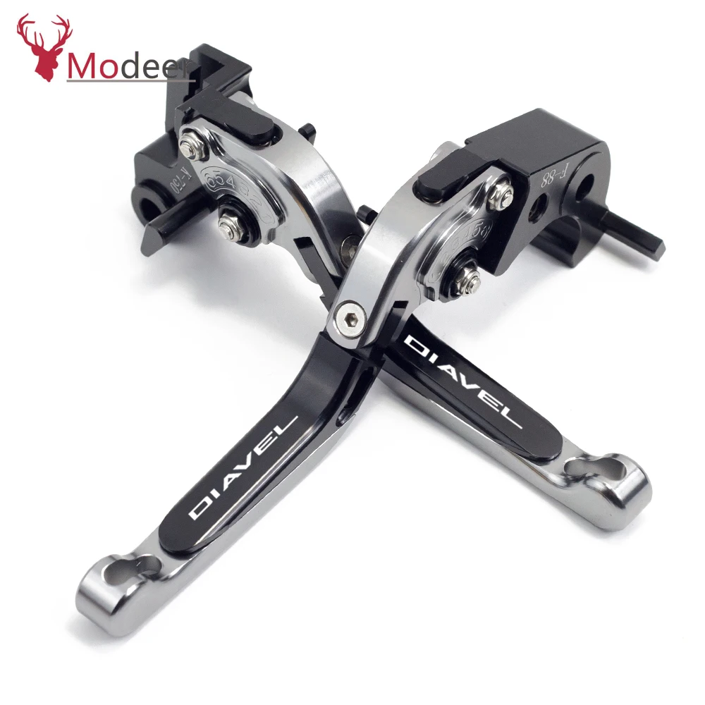 Adjustable Foldable Brakes Clutch Levers Handle For Ducati Diavel Diavel Carbon XDiavel 2011-2018 Motorcycle Accessories Parts (11)