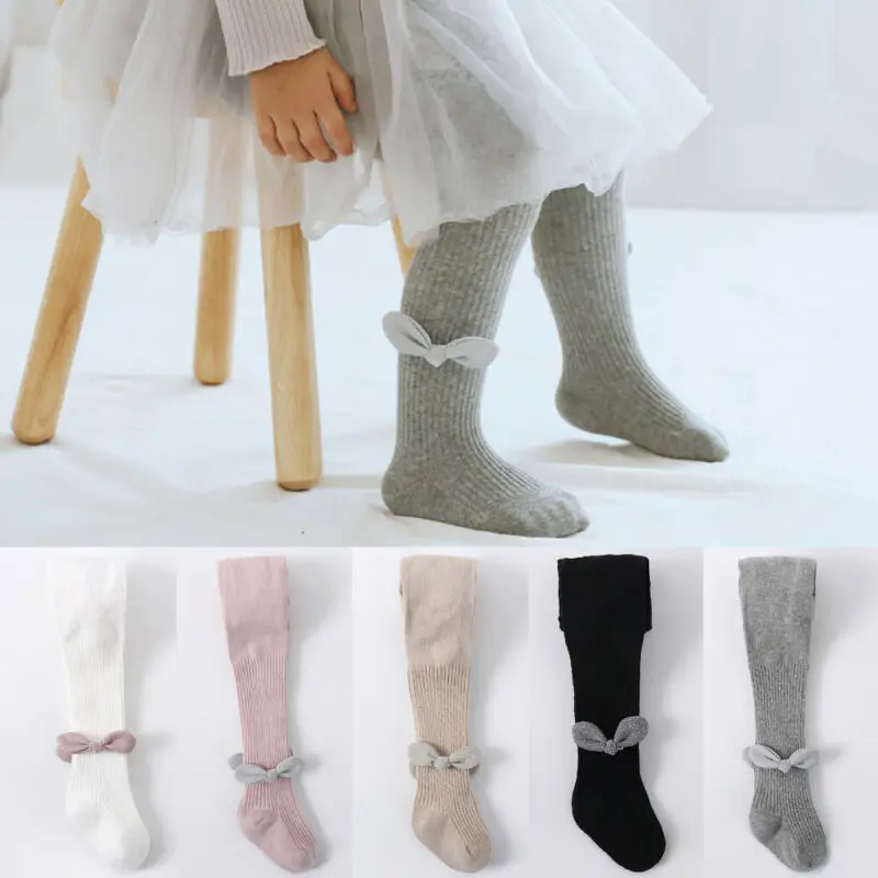 1pc Newborn Baby Tights For Baby Girls Stocking Solid Color Pantyhose