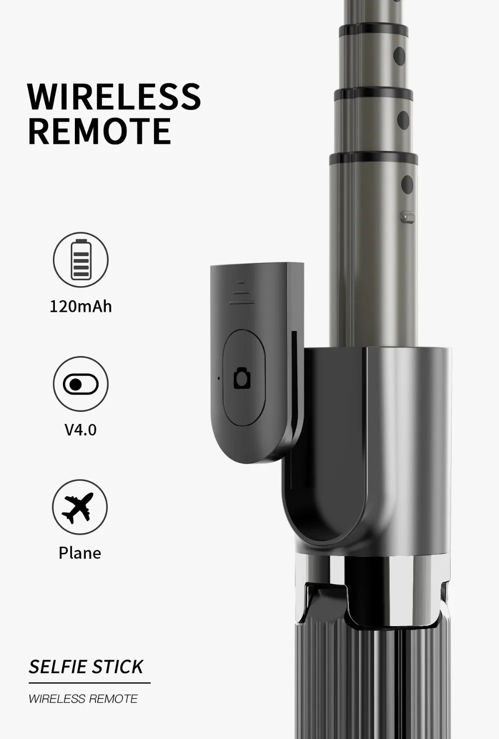 SHISUO L08 3 en 1 estabilizador de mano Selfie Stick trípode con soporte  remoto Selfie soporte para Teléfonos/Xiaomi/Huawei Mini trípodes|palos de  selfie| - AliExpress
