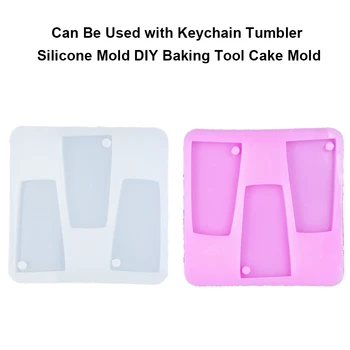 

[Can Be Used with Keychain] Tumbler Silicone Mold DIY Baking Tool Cake Mold