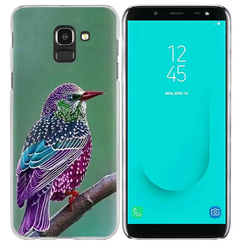 Милые птицы чехол для samsung Galaxy A50 A80 A70 A60 A40 A30 A20 A20e A10 A9 A7 A6 плюс Note 8 9 10 Pro