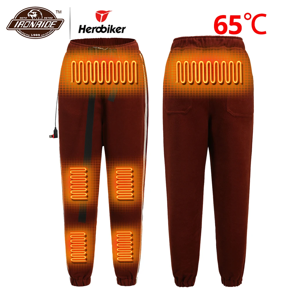 2020 New Electric Heated Pants Men Women USB Heating Trousers Motorcycle Pants Insulated Heating Pants For Camping Hiking XS-4XL