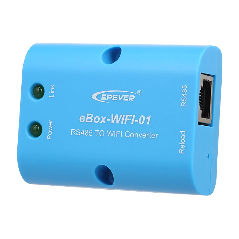 

Ebox Wifi 01 Rs485 Wifi Serial Server Wifi Module For Mppt Solar Charge Controller & Inverter By Mobile Phone App