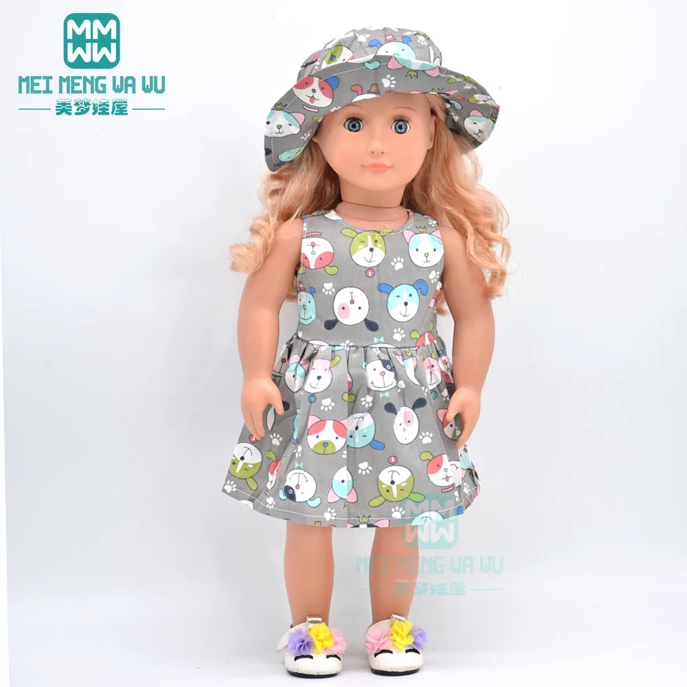 Dolls Clothes Baby Dress For 43cm Toy