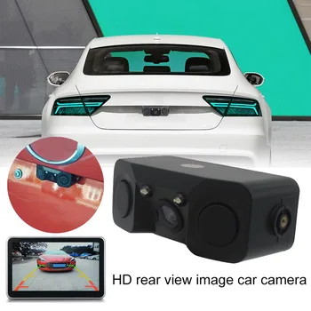 

Car Rearview Camera Backup Parking Camera 2 LED Night Vision Reversing Monitor Parking Assistance Reverse Camera Reversing Radar