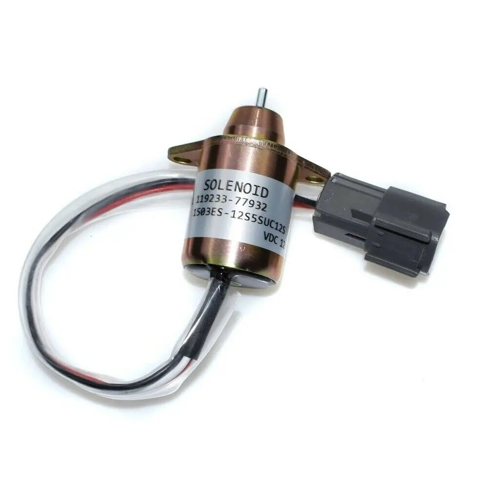 12В Соленоидный клапан отключения топлива для Yanmar 3TNV88 BPTB2 Mustang 2040 119233 77932