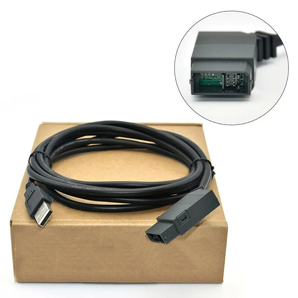 1x PLC Cable For USB-LOGO Black For Siemens LOGO 6ED1 057-1AA01-0BA0 Durable Hot 