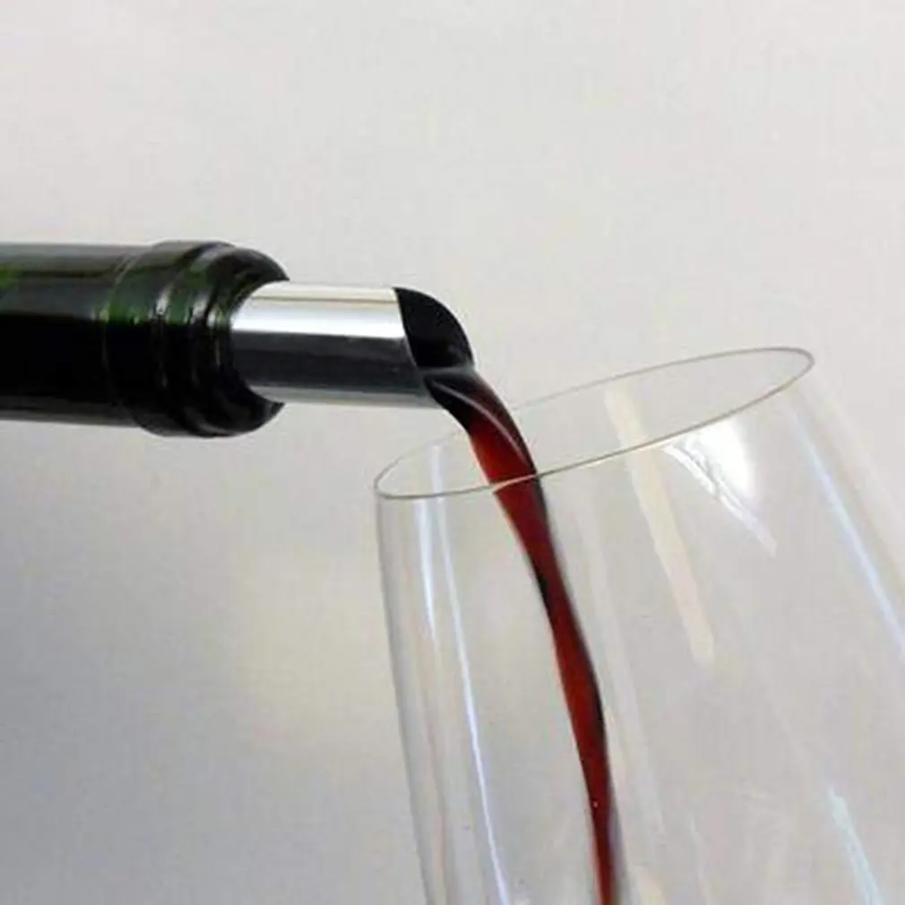 50pcs Red Wine Pouring Wine Red Wine Sheet Leak-Proof Aluminum Foil 3 Inch Silver Drip-Proof Wine Pourer Disk
