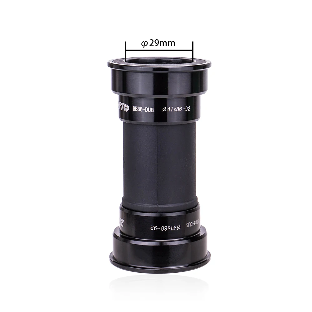 

MTB Road Bike DUB Bottom Brackets BB86 Press Bearing Compatible BB92 86 Mountain Bike Frame 29mm Crankset Waterproof Center Rta