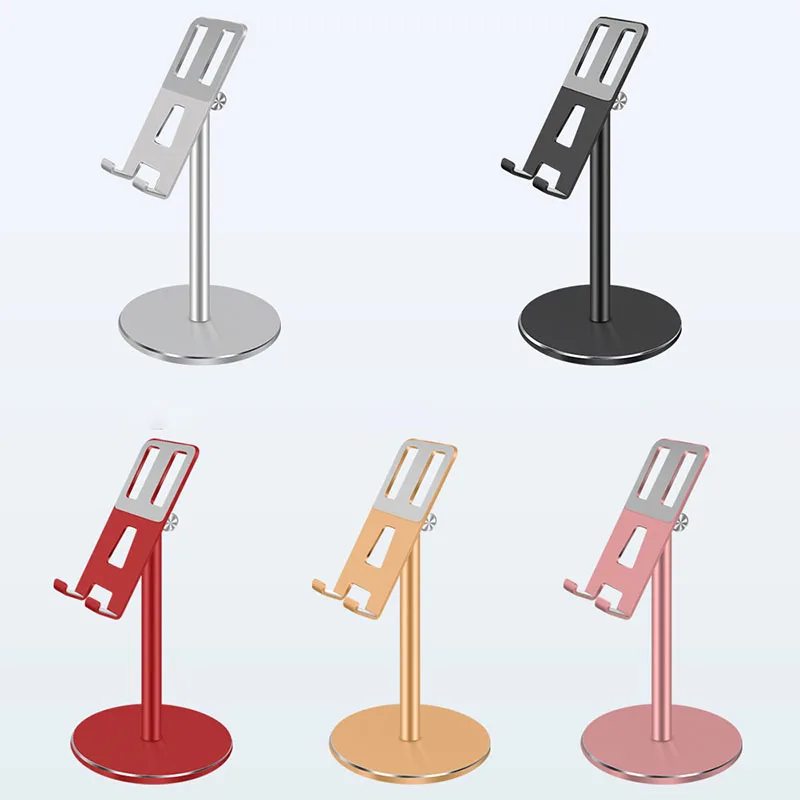 Aluminum Alloy Tablet Phone Holder Adjustable Tablet Desktop stand For iPhone X Mobile Phone Mount For iPad Air Pro 10.5 Stand