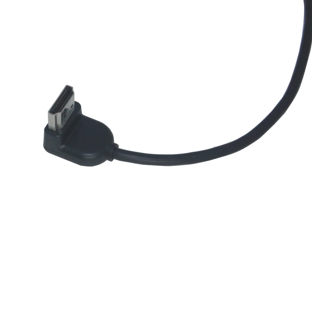 Кабель HDMI 90 градусов 4K 2 0 ультра тонкий 30 см тройной экранированный до 4kX 2K/30 Гц