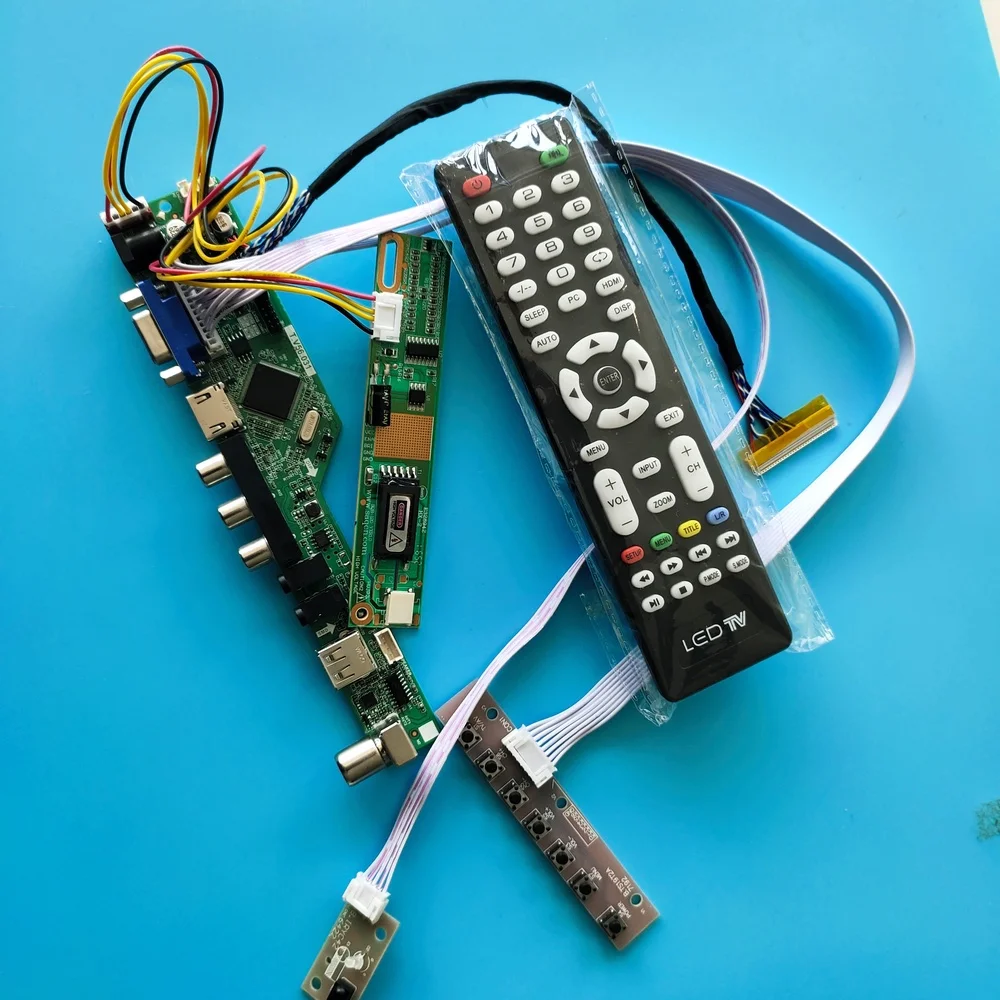 Для B141EW04 V5 VGA AV TV Новый USB модуль 30 контактов плата драйвера HDMI цифровой сигнал 1