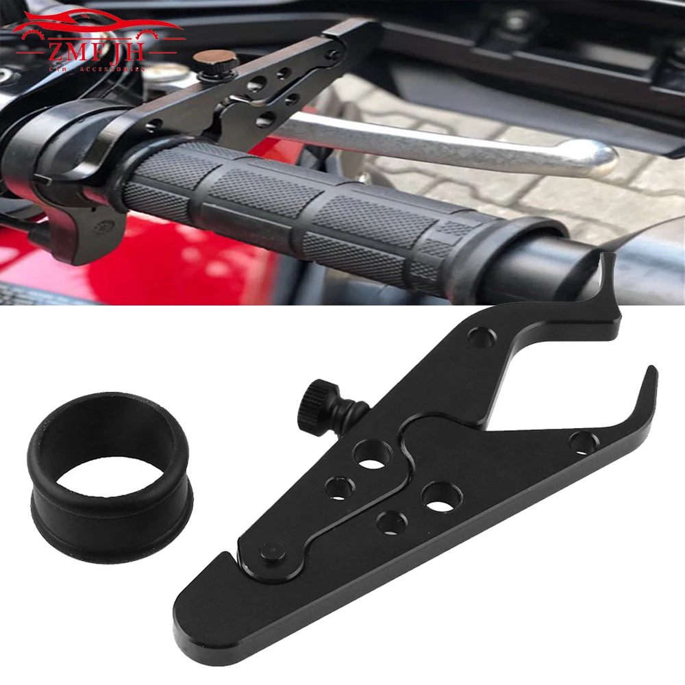 

New High Quality Universal Motorcycle Black CNC Motorcycle Cruise Control Throttle Lock Assist Retainer Relieve Stress Durable G