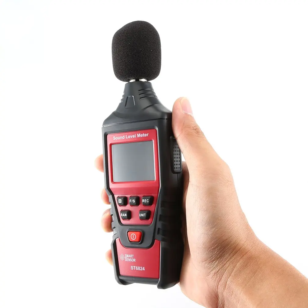 Цифровой измеритель уровня шума, измерение 30-130 дБ децибел детектор аудио-тестер Metro диагностический инструмент умный датчик
