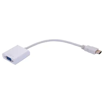 

HDMI To VGA HDMI Male To VGA RGB Female Video Converter Adapter Male to Female Cable 1080P For PC Male-Female Adapter Converter(