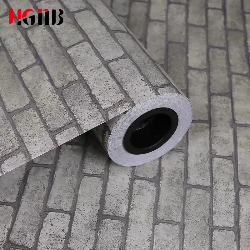 Домашний Декор ПВХ древесины стены Стикеры s Бумага кирпич 3D деревенской эффект