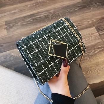 

SWDF 2020 Worean Shoulder Bag luxury handbags women bags designer Version Wild Girls Small Square Messenger Bag bolsa feminina