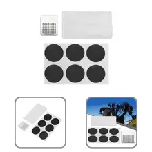 

Professional Stable Easy to Use Strong Self-adhesive Tire Patches File Bike Tire Patch Bicycle Tire Repair Tool 1 Set