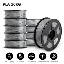 

PLA 3D Filament 3D Printer 1.75MM 10 Rolls / Set Refills Bendable Non-Toxic Fast Shipping Printer Handles DIY Gift
