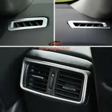 Внутренний AC воздушный задний вентиляционный обрамление с хромированной отделкой для Nissan X trail