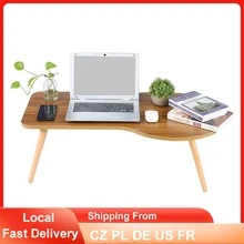Soporte plegable para ordenador portátil, diseño ergonómico en cama, sofá, mesa de PC, escritorio ajustable para ordenador
