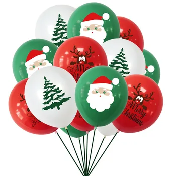 

Christmas Balloons Set Santa Claus Christmas Tree Ballon Latex Balon Merry Christmas Party Baloon Decor Happy New Year 2020 Noel