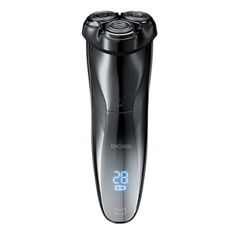 ENCHEN BlackStone3 электробритва USB зарядка LCD IPX7 Водонепроницаемая Влажная и сухая