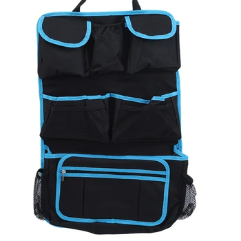 

Black Car Seat Storage Bag Multifunction Car Storage Hanging Bag Multi-pocket Car Seat Back Storage Bags