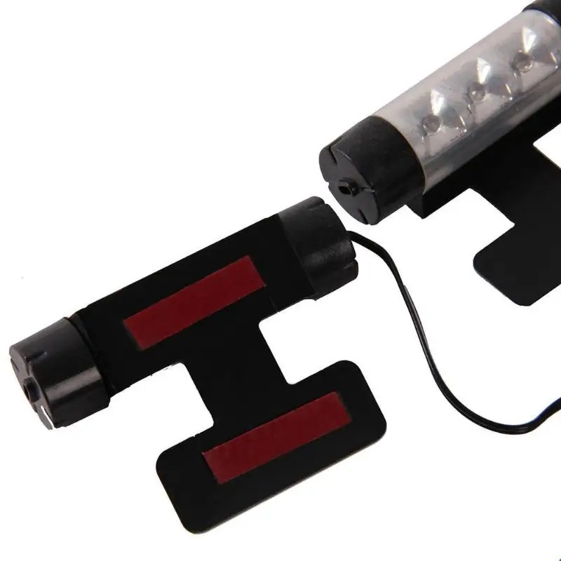 VODOOL 4x3 LED 360 Градусов Синий декоративный атмосферный светильник для салона автомобиля, регулируемый светильник для автомобиля, аксессуары для салона автомобиля