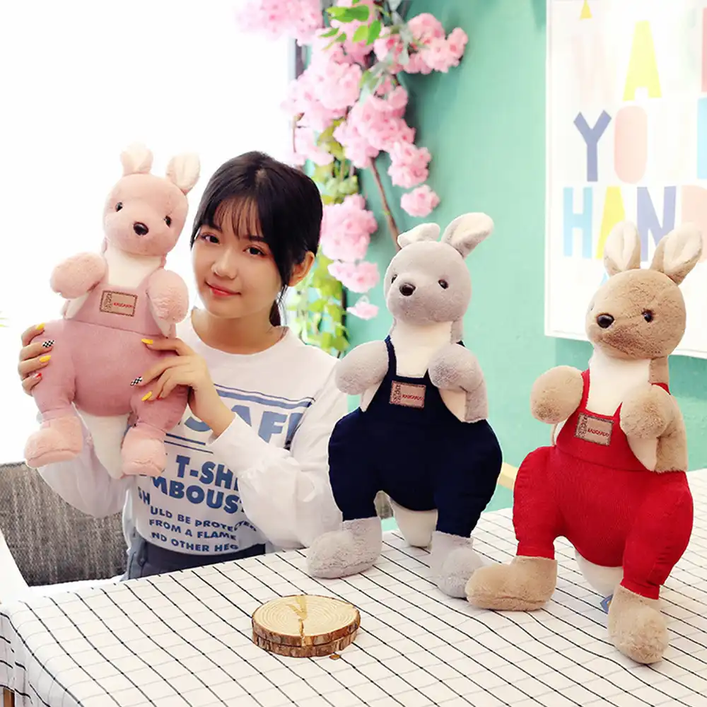 30/50 см новые милые куклы с морскими водорослями, кенгуру, мягкие плюшевые чучела плюшевые игрушки Семья украшения подарок для детей кенгуру кукла WJ204