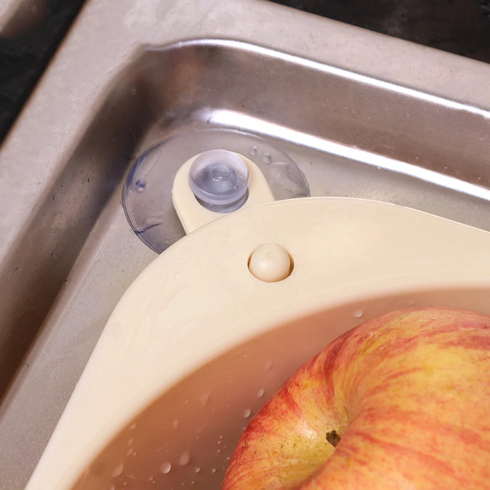 triangular sink drain shelf (24)