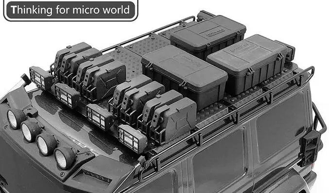 28x42x30 мм моделирующий масляный бак для 1/10 RC масштаб L70 LC80 гусеничный грузовик Капо JKMAX TRX4 D110 D90 Tamiya cc01