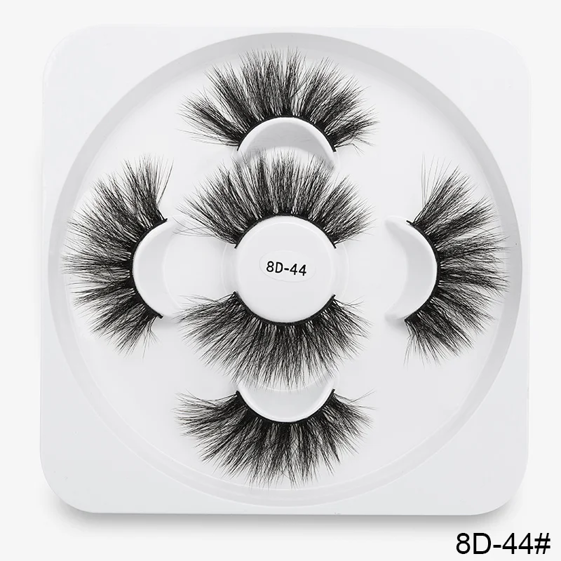 8D-44 SEXYSHEEP 3/7 пар с фокусным расстоянием 25 мм 8D норковые ресницы натуральные длинные накладные ресницы объем Накладные ресницы макияж расширение ресницы «maquiagem» - Цвет: 8D-44