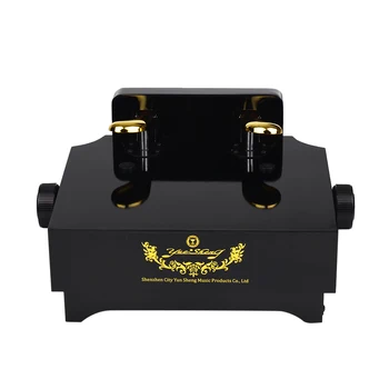 

Black Piano Pedal Extender for Kids with 2 Pedals Adjustable Height Beginners Children Piano Practice Aid Accessory