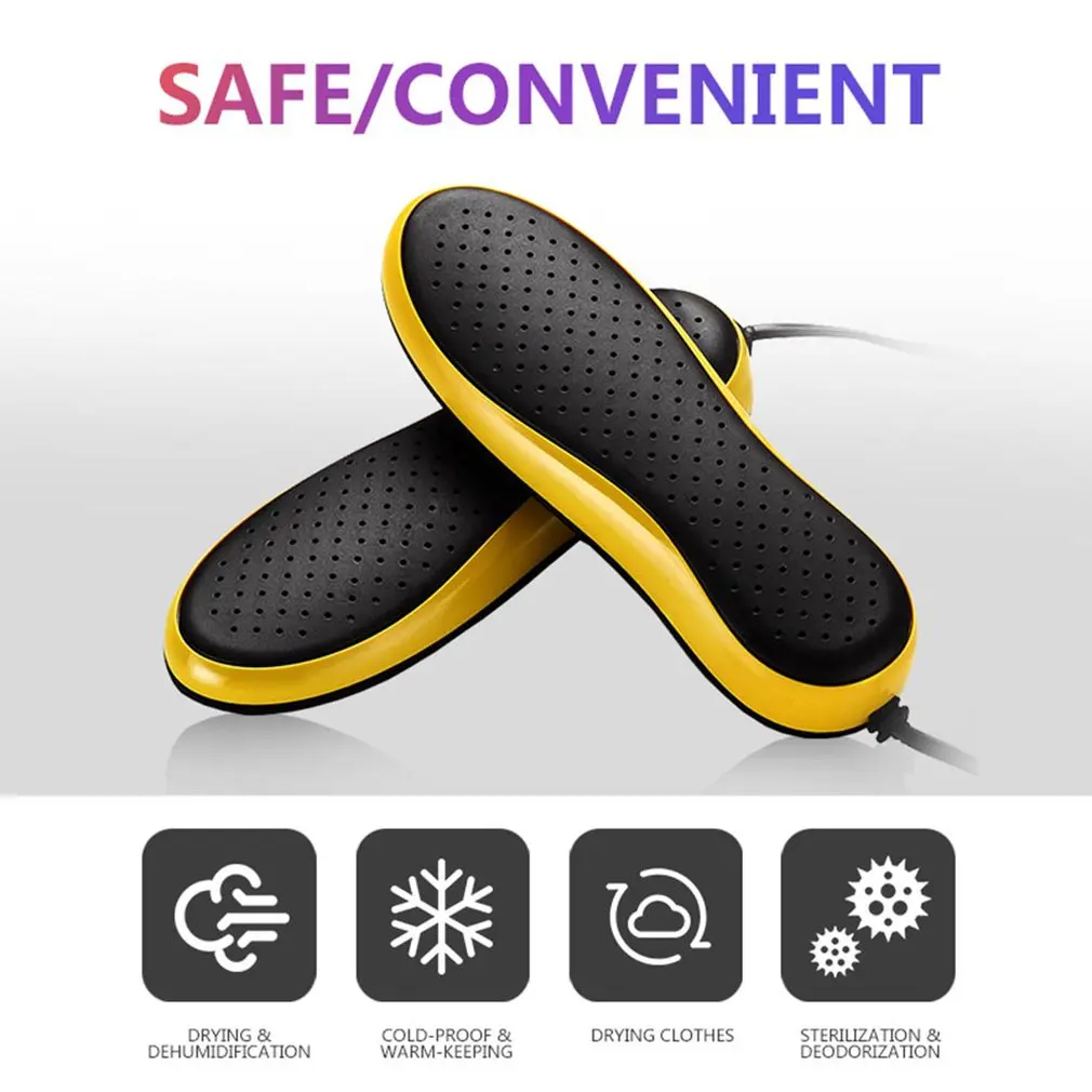 1 пара мультипликационная сушилка для обуви Электрический дезодорант стерилизация портативный многофункциональный сушильный нагреватель для детской обуви Перчатки