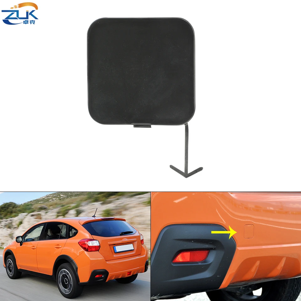 ZUK Rear Bumper Towing Hook Cover Tow Hook Cap For Subaru Crosstrek XV