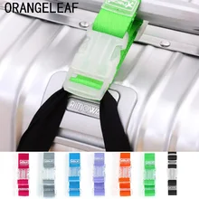 Багажные ремни Регулируемая нейлоновая сумка аксессуары Висячие пряжки ремни чемодан ремни для сумок Красочный Галстук Вниз Ремень для багажа