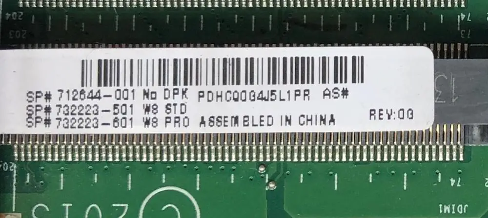 712644-001 для ноутбука HP ENVY TouchSmart 27-K370CN 23-K 27-K материнская плата AIO DA0NZ8MB6E0 732223-501 Материнская плата полностью протестировано работы