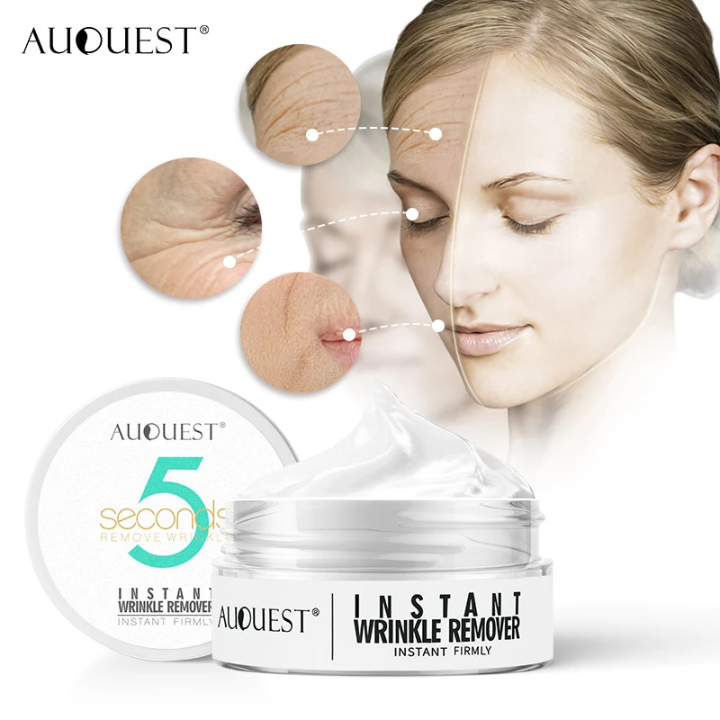 AuQuest 5 Seconds Wrinkle Remover Face & Neck Firming Cream Skin Lifting Dark Spot Removal Cream Woman Beauty Skin Care Products