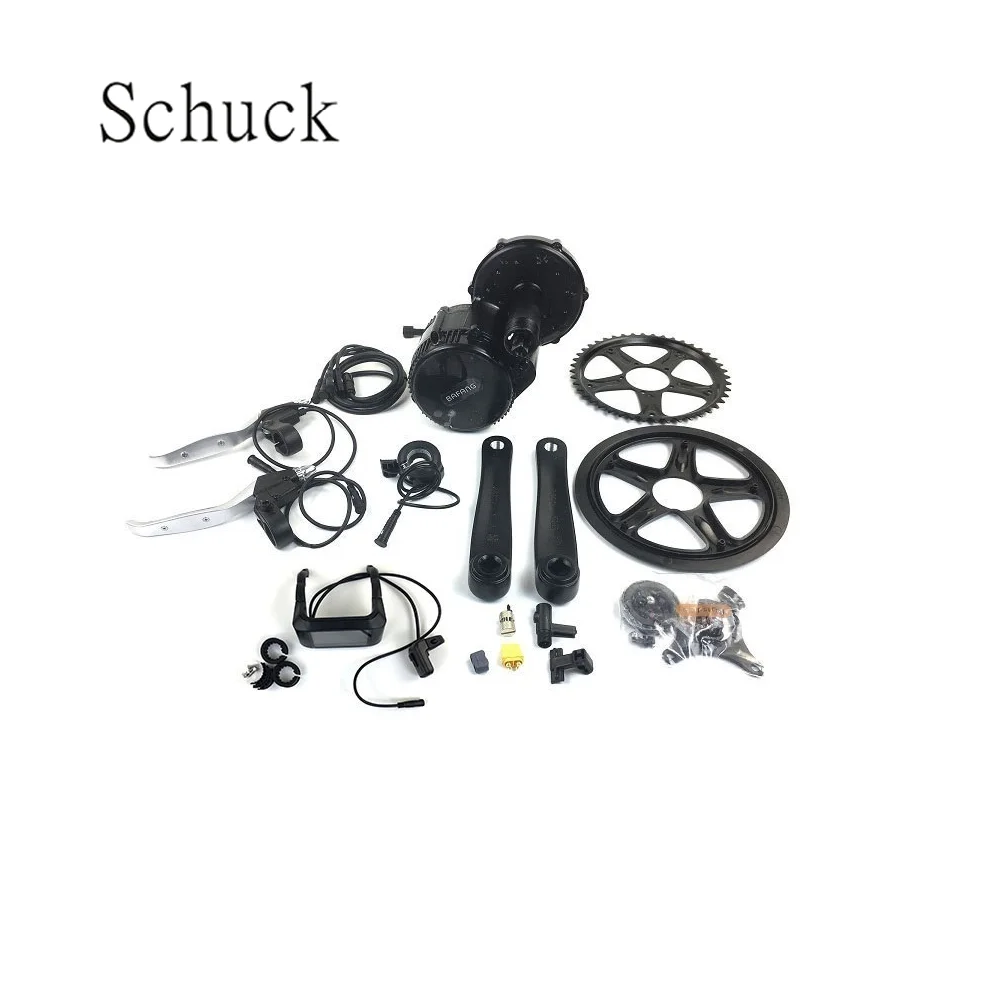 

Bafang BBS02B 36V48V350W 750c Mid Drive Motor E-bike Conversion Kit Electric Bicycle 8FUN Powerful Engine 44T 46T 48T 52T