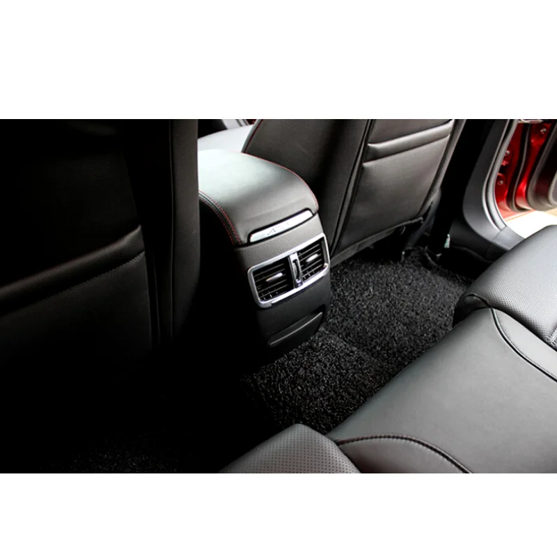 Для Mazda 6 M6 Atenza 2013- ABS хромированный задний подлокотник коробка кондиционер вентиляционная крышка матовая внутренняя молдинги Отделка 1 шт