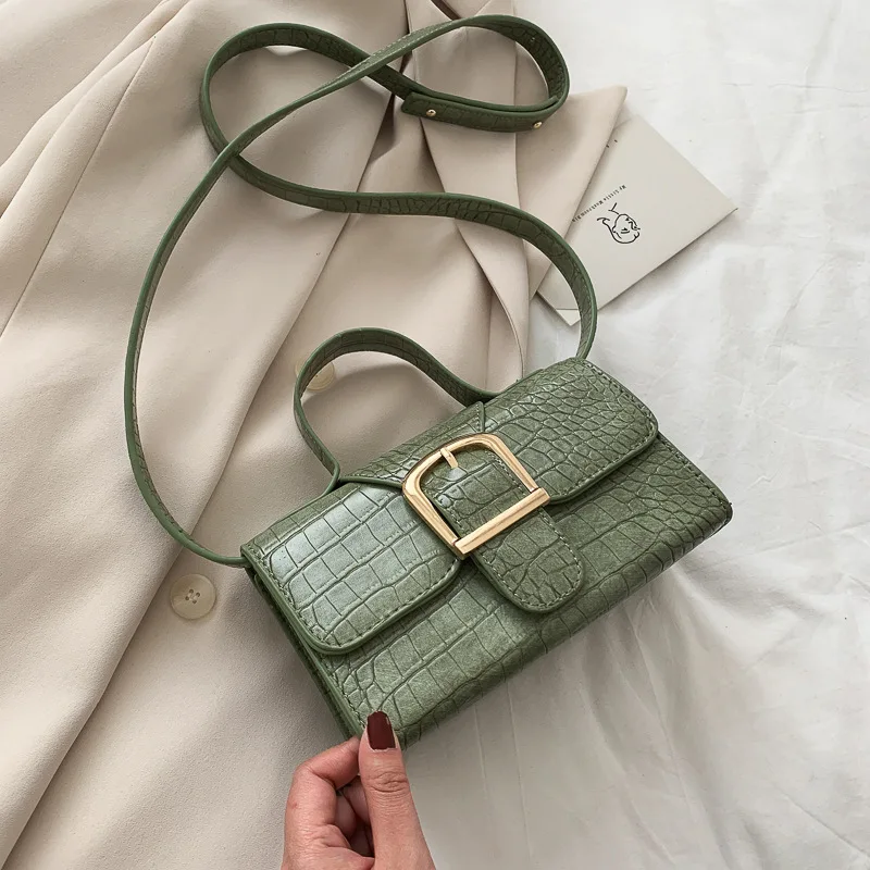 

2021 New Women's Simple Shoulder Small Square Bag Versatile Messenger Bag Or Purse